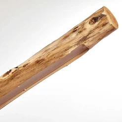 Suspension Winterthur Led Bois Clair, Noir, 1 Lumiere